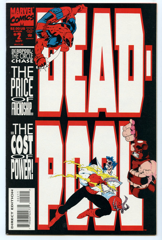 Deadpool: The Circle Chase 2 (Sep 1993) NM- (9.2)