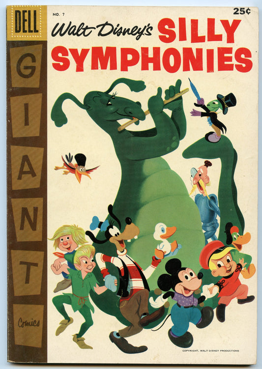 Dell Giant Comics - Silly Symphonies 7 (Feb 1957) FI- (5.5)