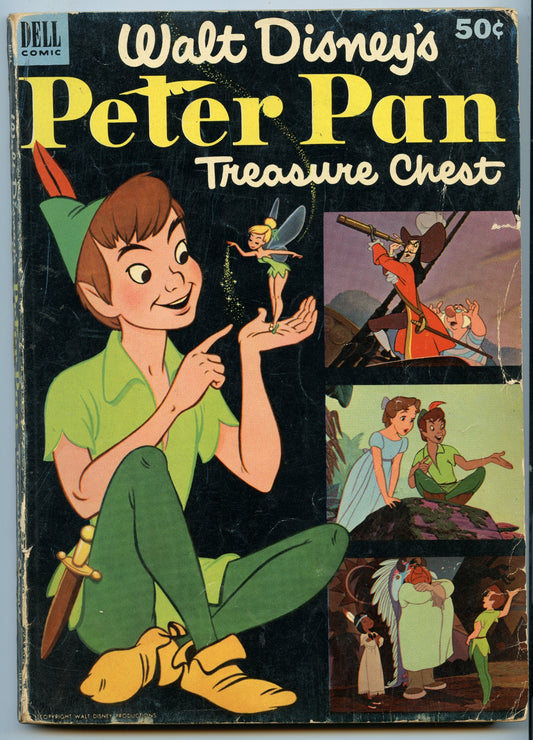 Dell Giant Comics - Peter Pan's Treasure Chest 1 (Jan 1953) GD/VG (3.0)