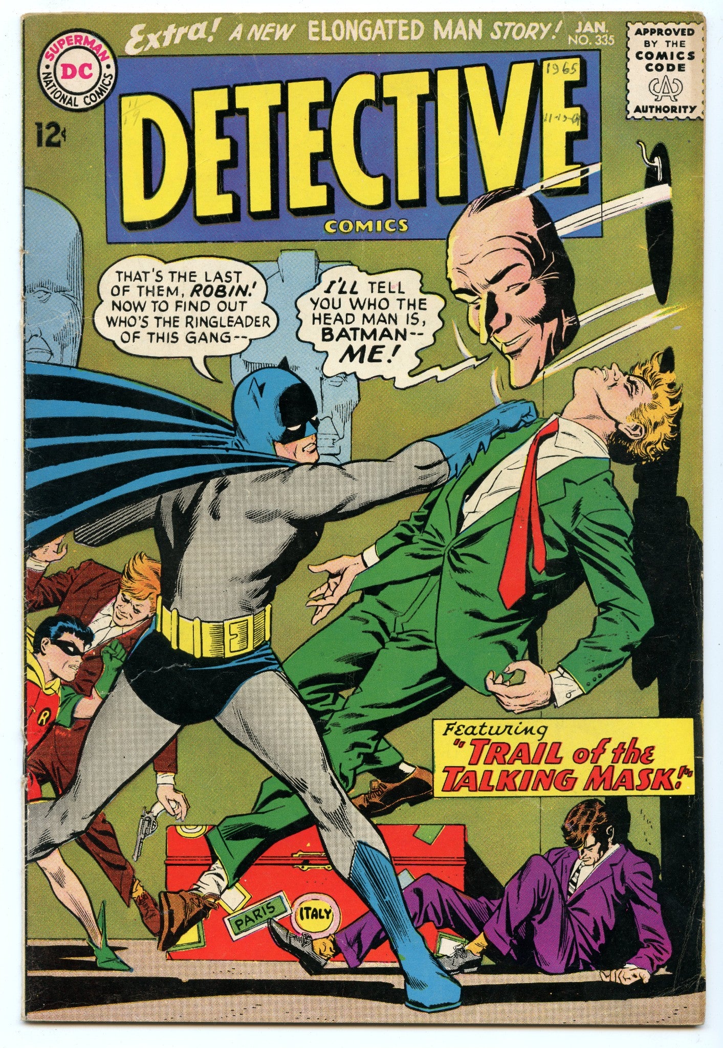 Detective Comics 335 (Jan 1965) VG (4.0)