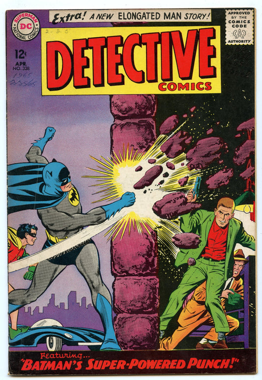 Detective Comics 338 (Apr 1965) VG/FI (5.0)