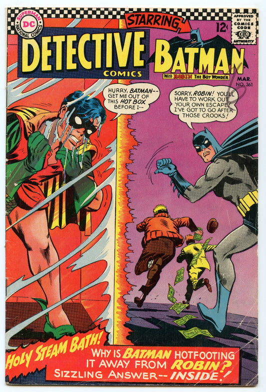 Detective Comics 361 (Mar 1967) VG/FI (5.0)