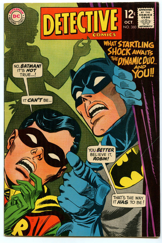 Detective Comics 380 (Oct 1968) VF+ (8.5)