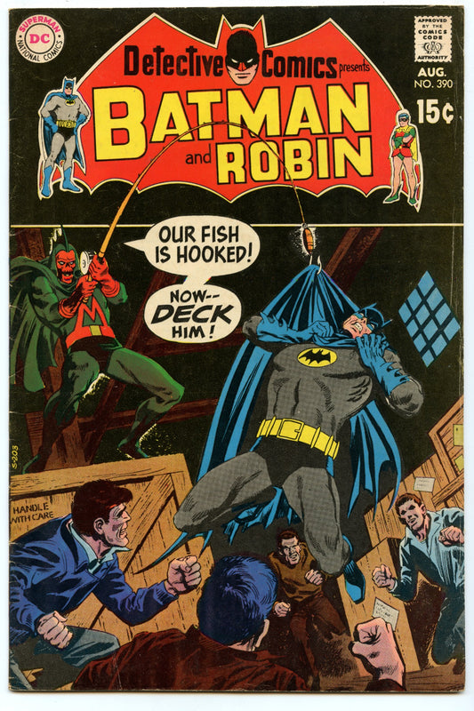 Detective Comics 390 (Aug 1969) VF- (7.5)