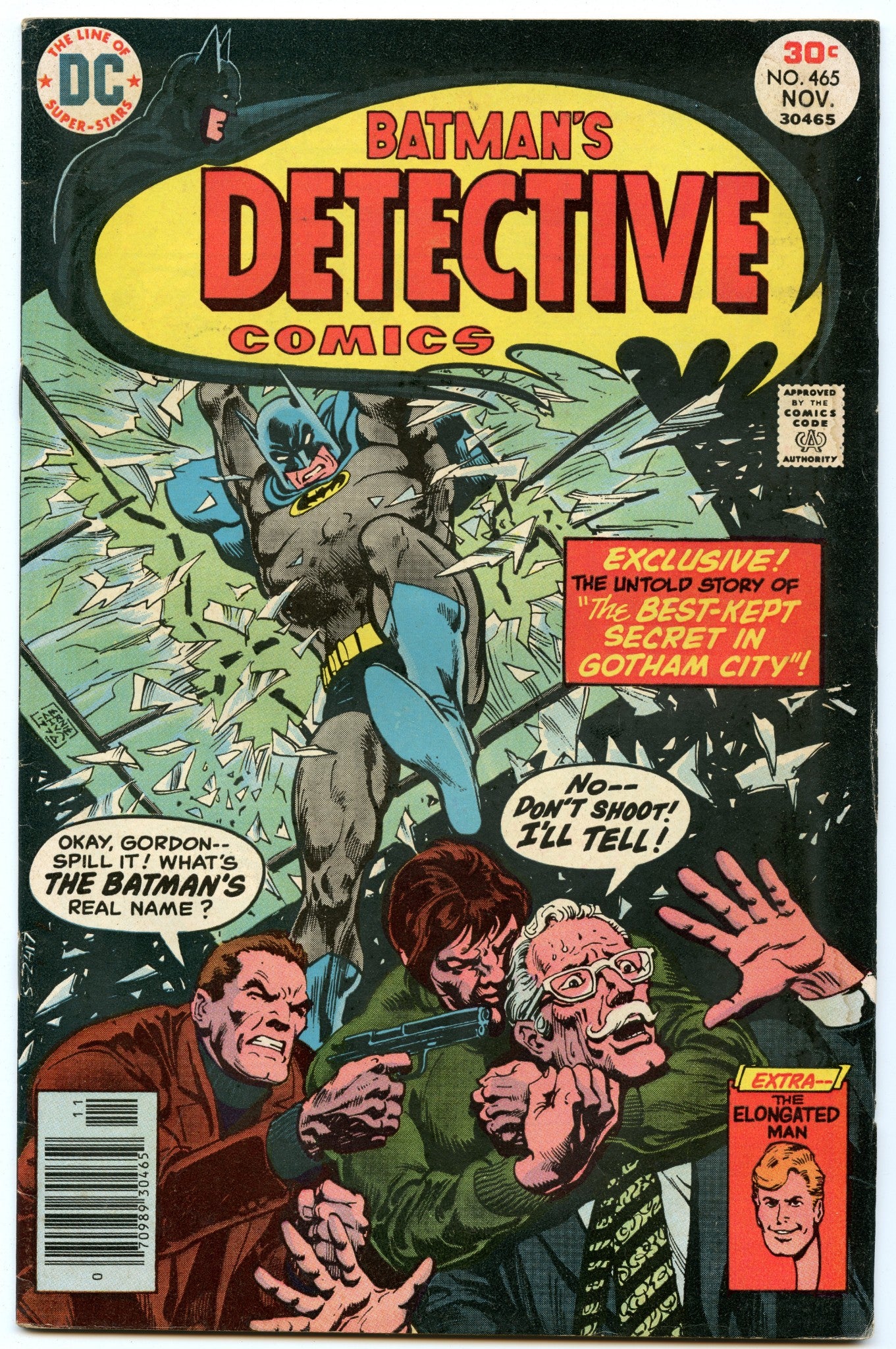 Detective Comics 465 (Nov 1976) VG (4.0)