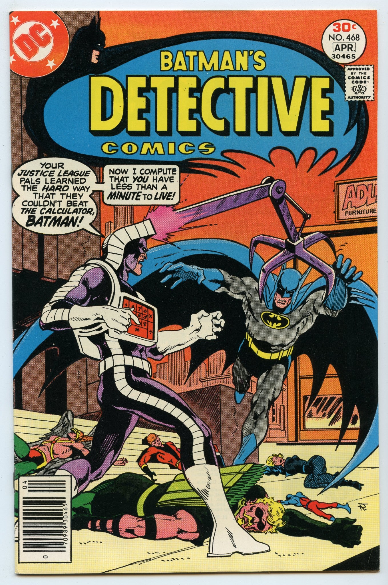 Detective Comics 468 (Apr 1977) VF+ (8.5)