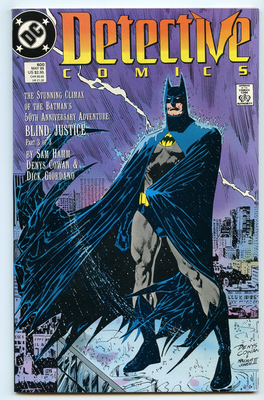 Detective Comics 600 (May 1989) NM- (9.2)