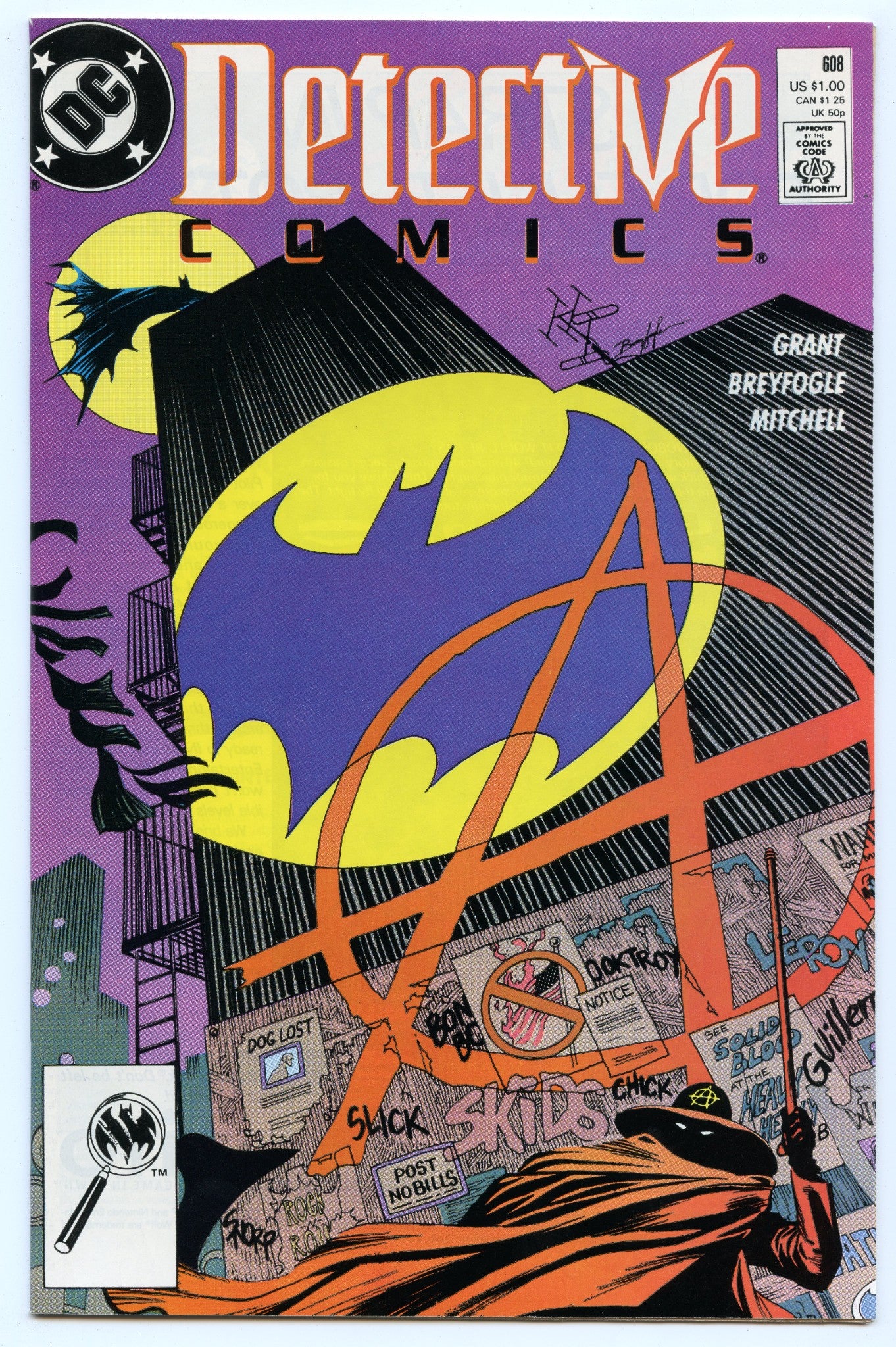 Detective Comics 608 (Nov 1989) NM- (9.2)