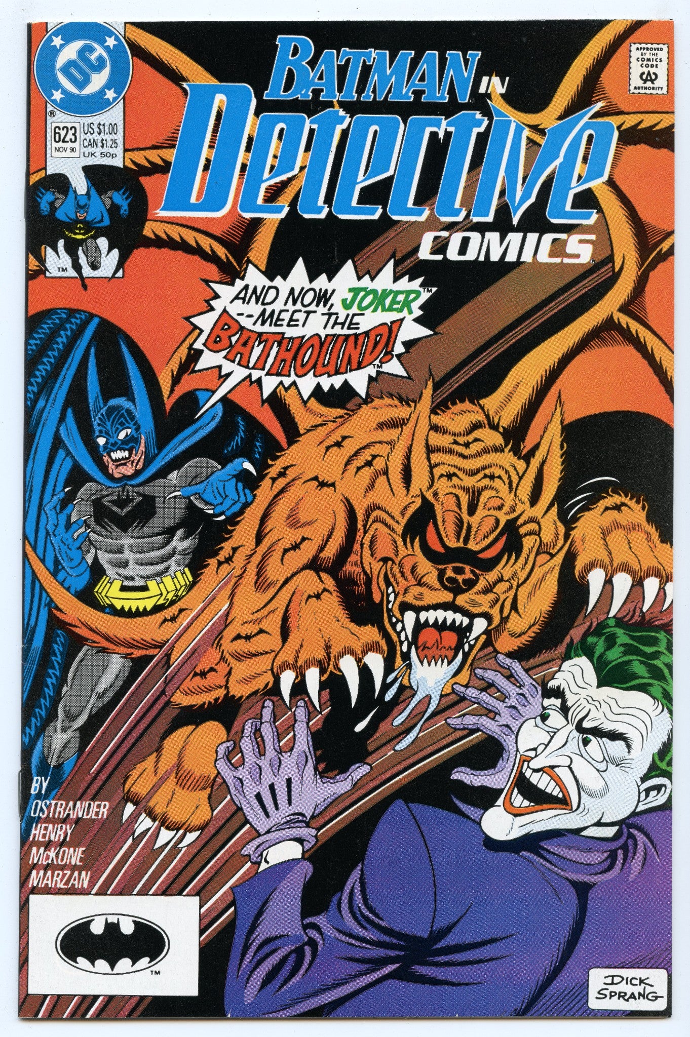 Detective Comics 623 (Nov 1990) NM- (9.2)