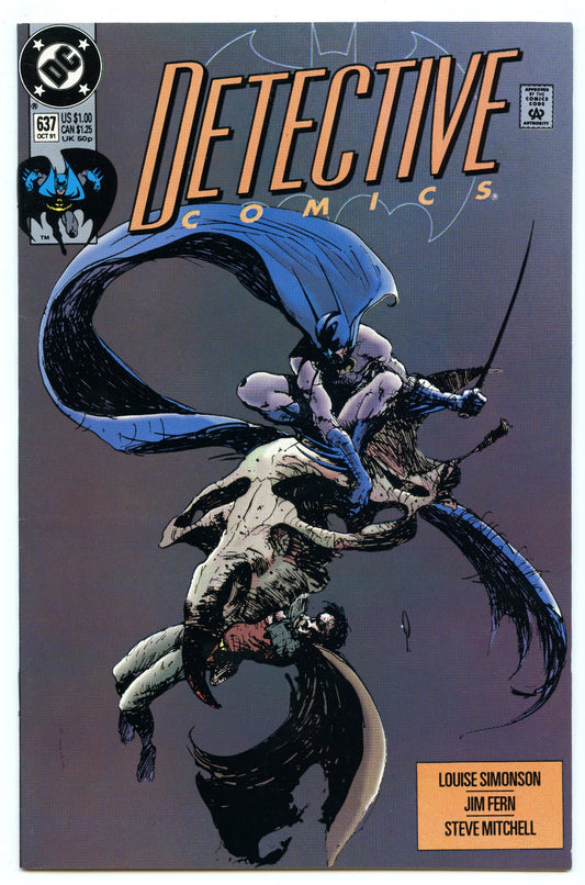 Detective Comics 637 (Oct 1991) NM- (9.2)