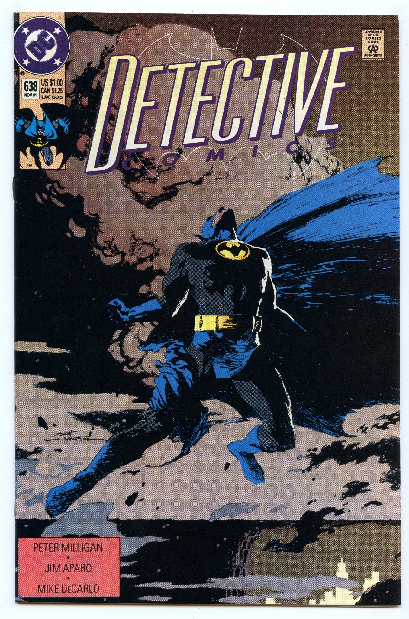 Detective Comics 638 (Nov 1991) NM- (9.2)