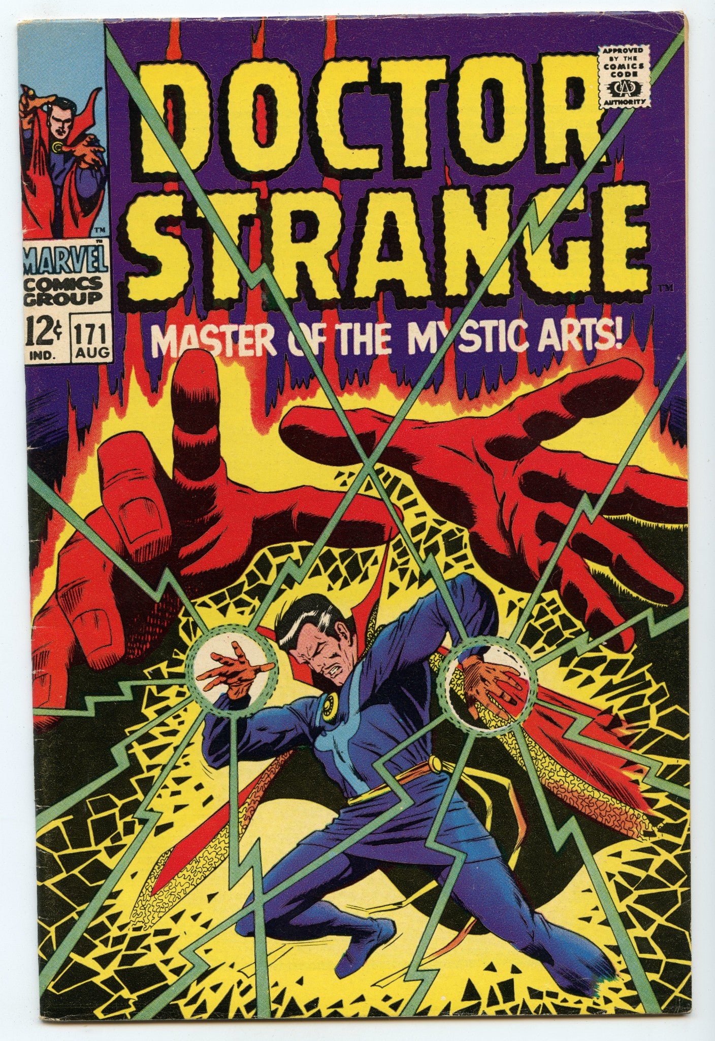 Doctor Strange 171 (Aug 1968) FI/VF (7.0)