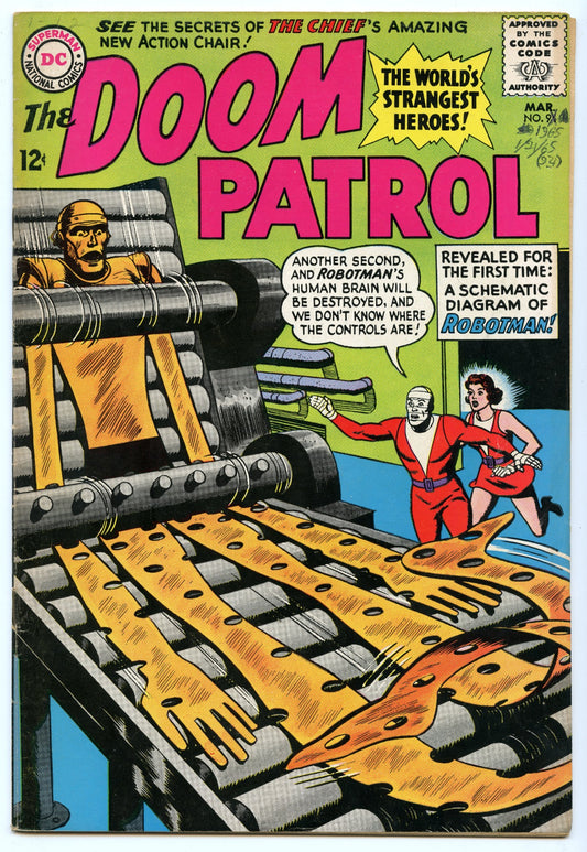 Doom Patrol 94 Mar (1965) VG+ (4.5)