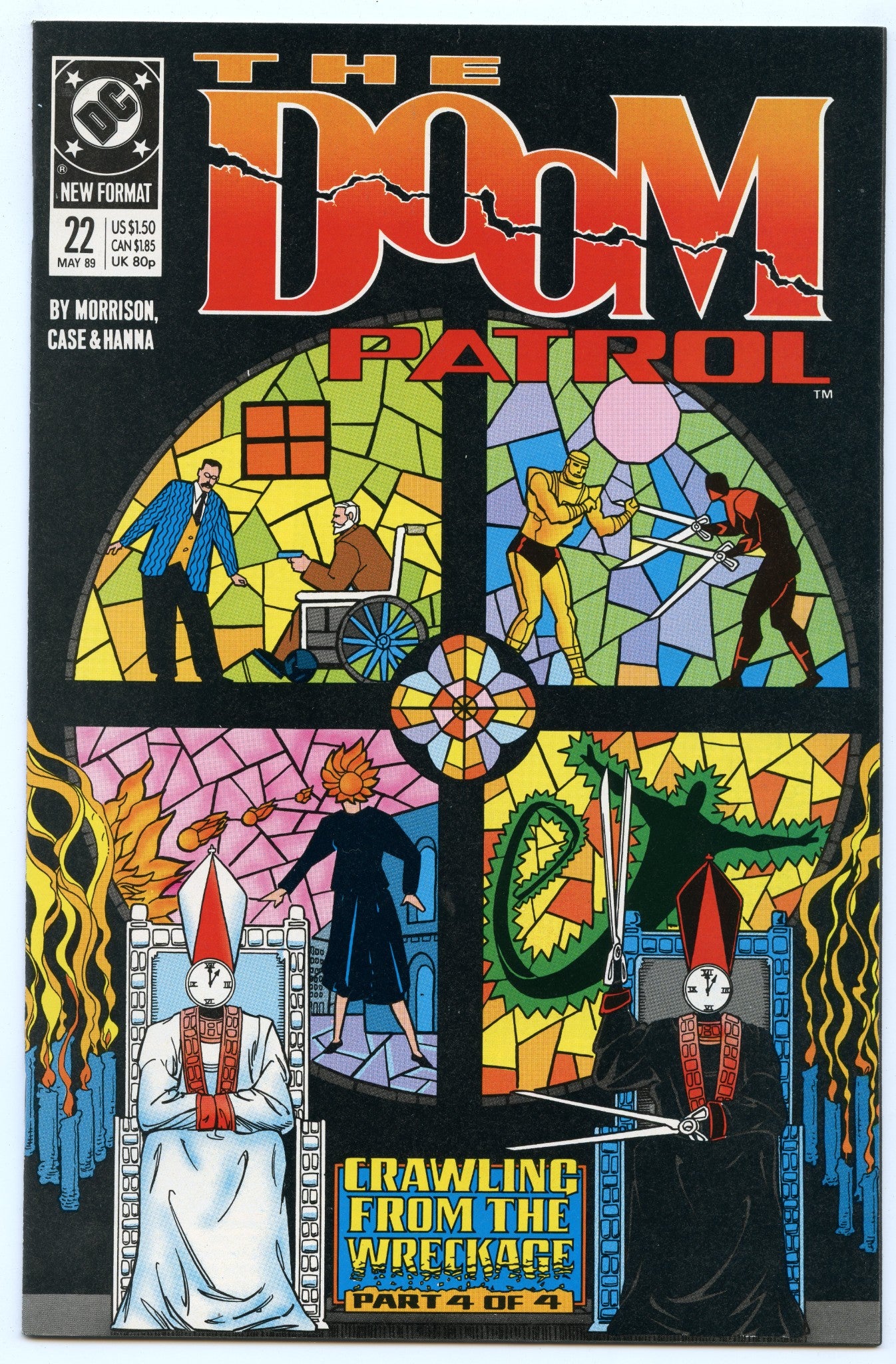 Doom Patrol 22 (May 1989) NM- (9.2) - 1st Red Jack (cameo)