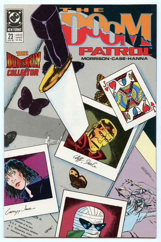 Doom Patrol 23 (Jun 1989) NM- (9.2) - 1st full appearance Red Jack