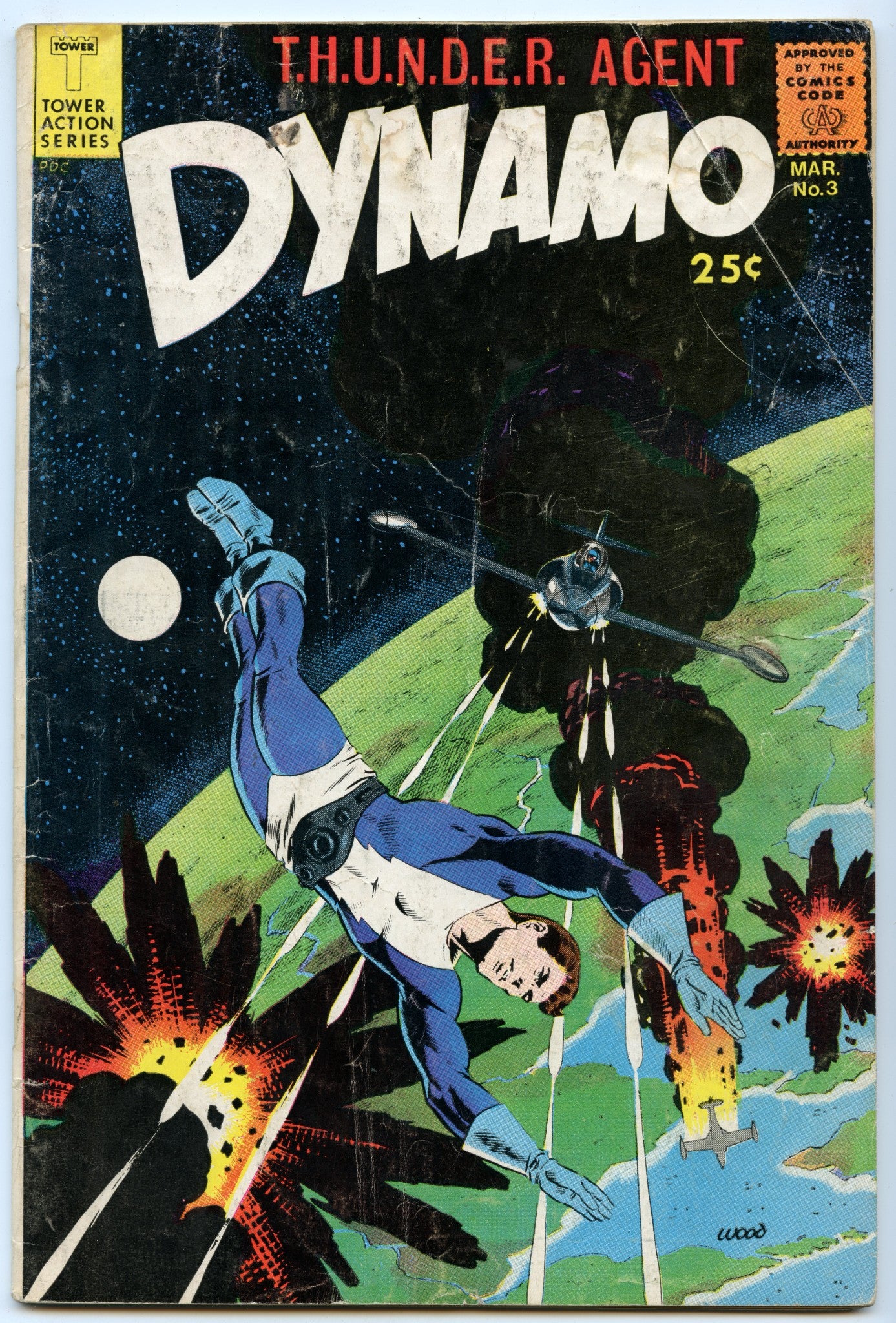 Dynamo 3 (Mar 1967) VG (4.0)