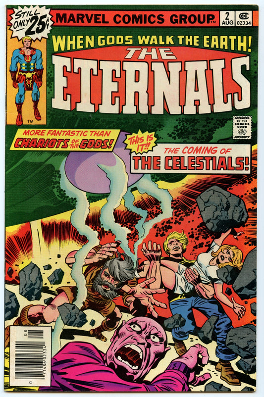 Eternals 2 (Aug 1976) VF- (7.5) - 1st Celestials