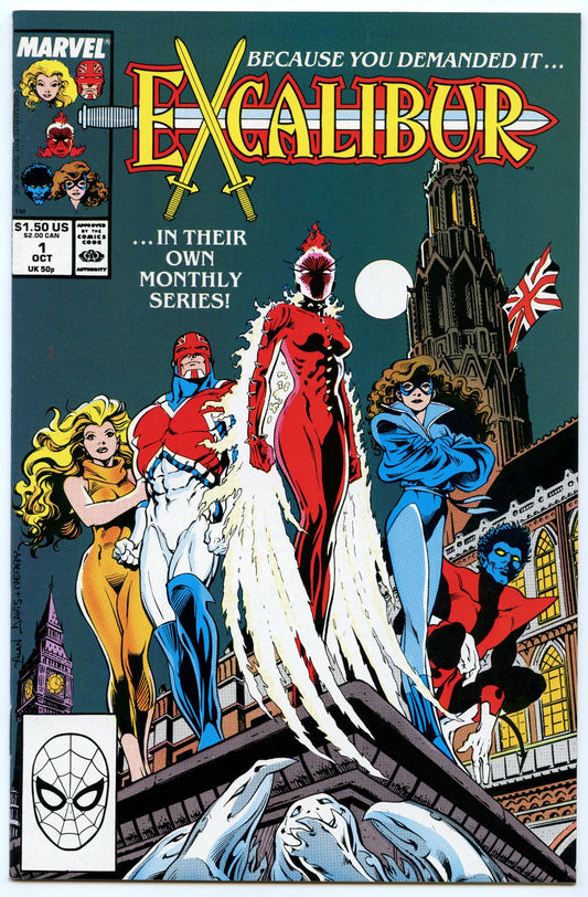 Excalibur 1 (Oct 1988) NM- (9.2)