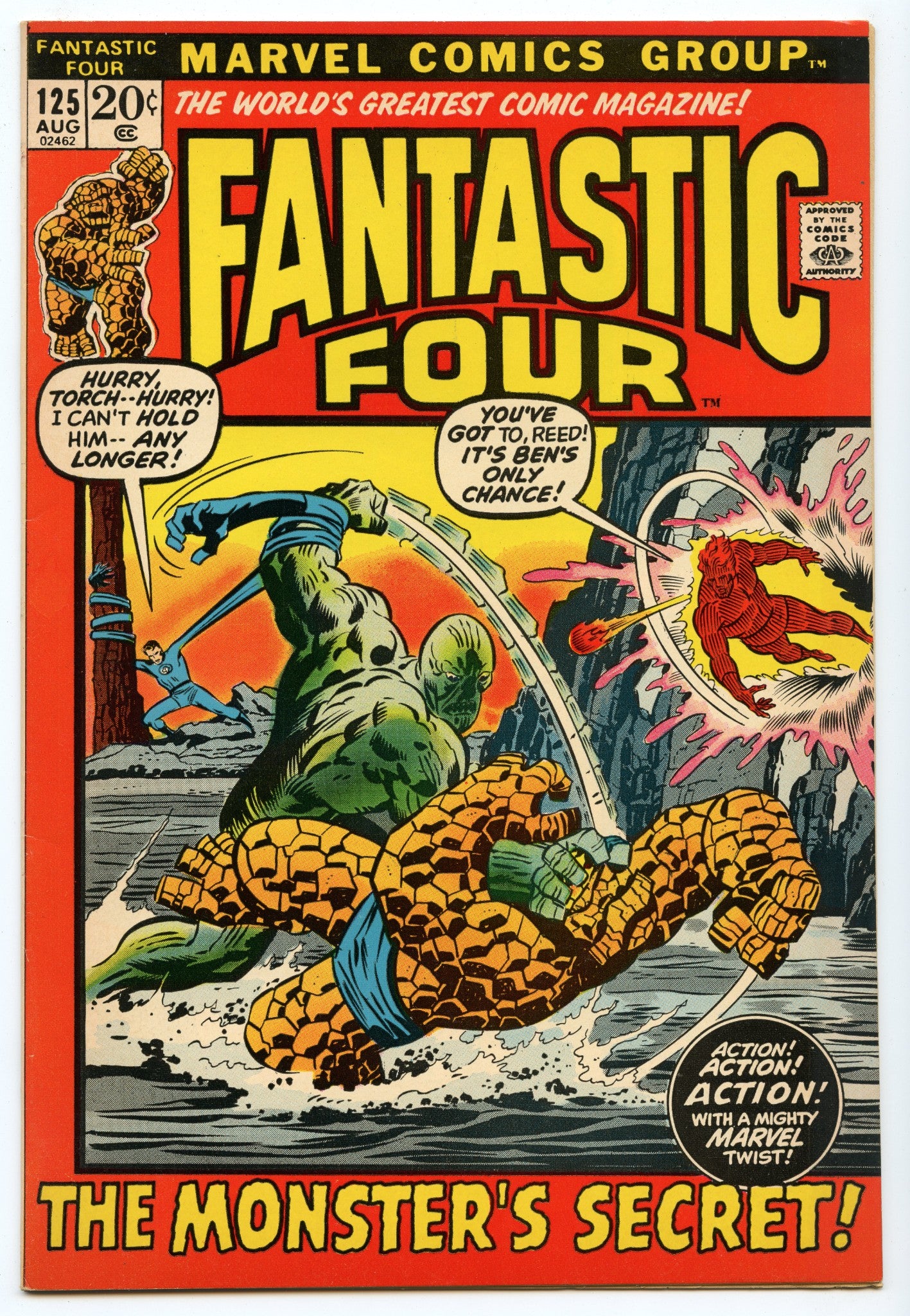 Fantastic Four 125 (Aug 1972) VF/NM (9.0)