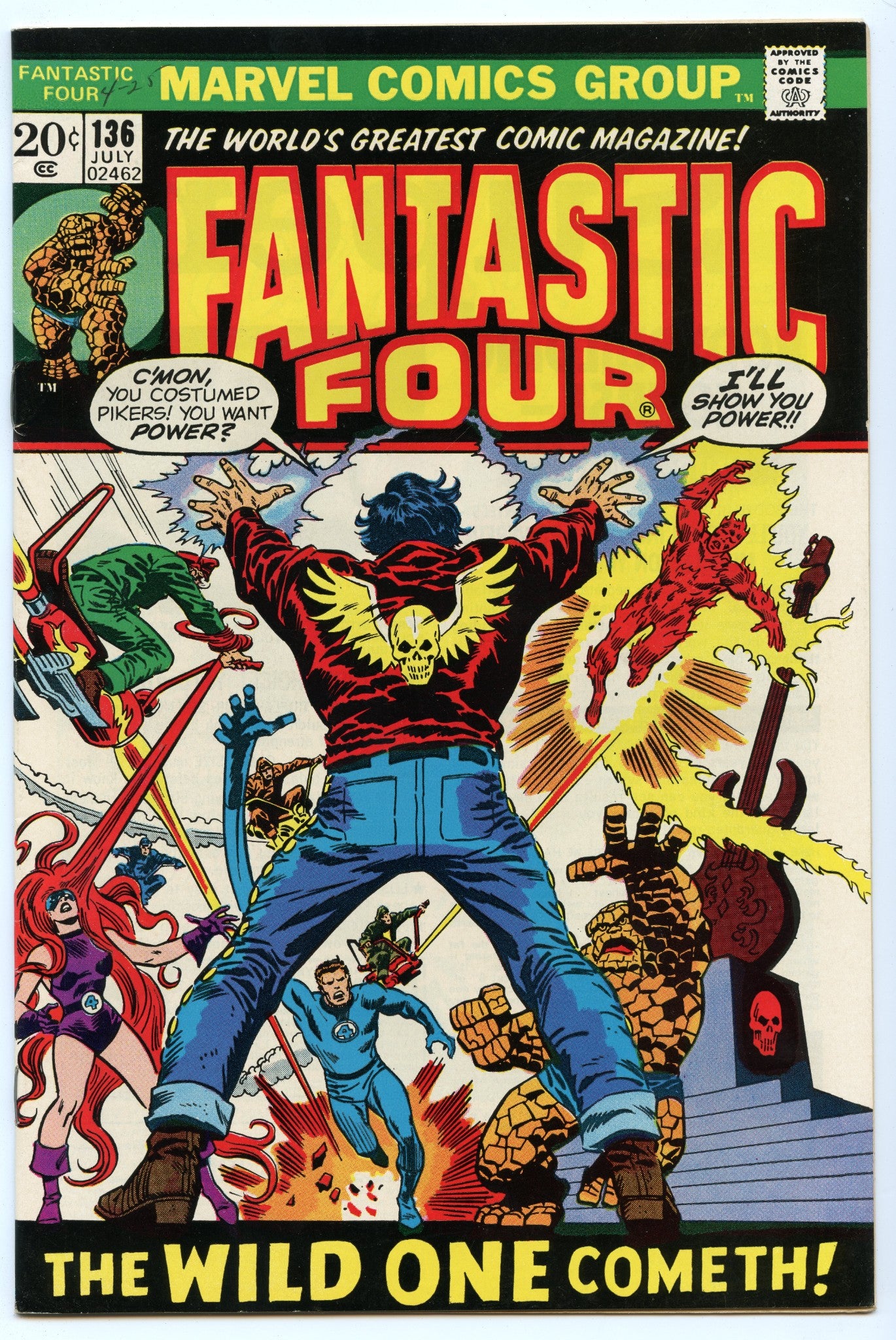 Fantastic Four 136 (Jul 1973) VF+ (8.5)