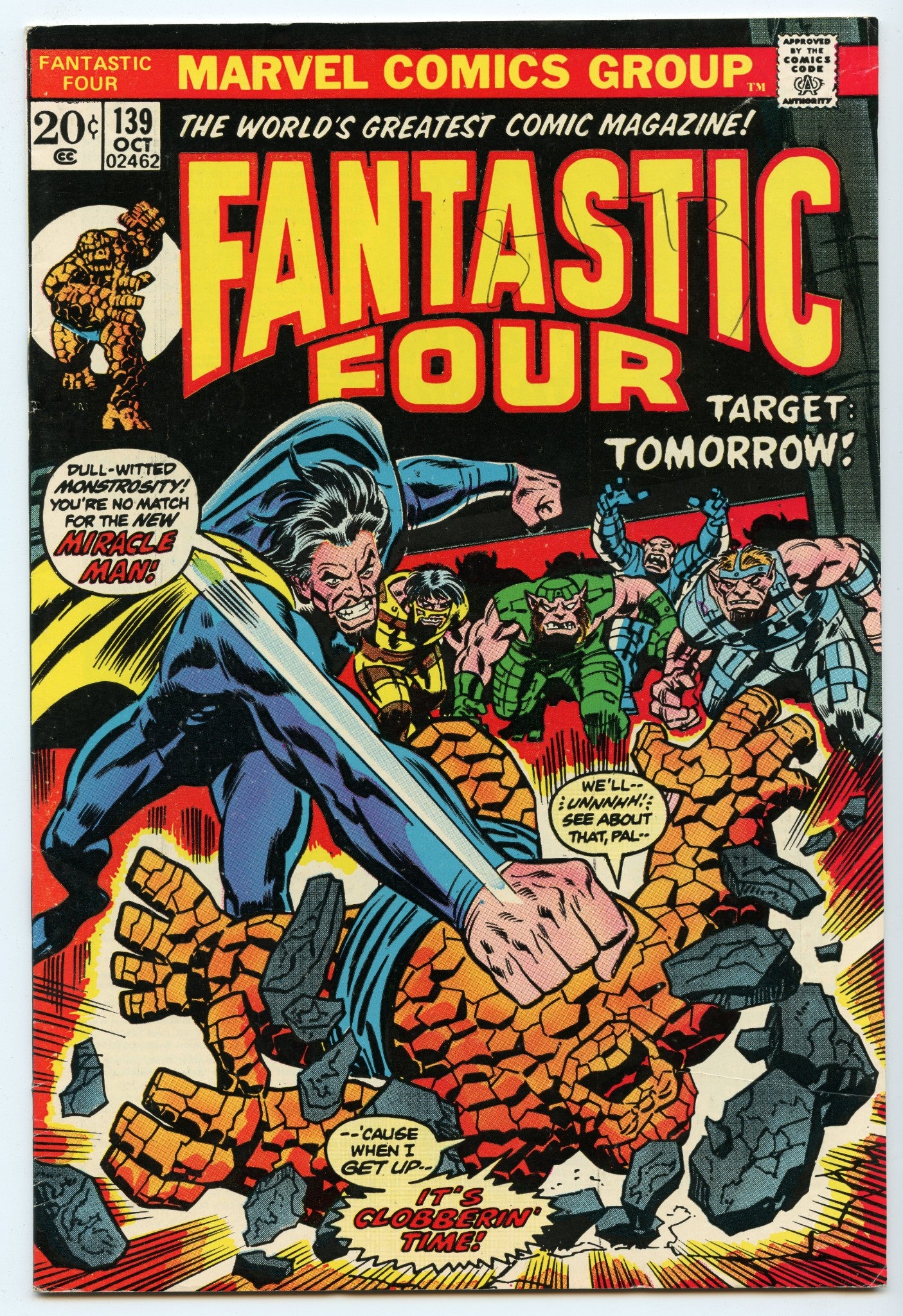 Fantastic Four 139 (Oct 1973) VF- (7.5)