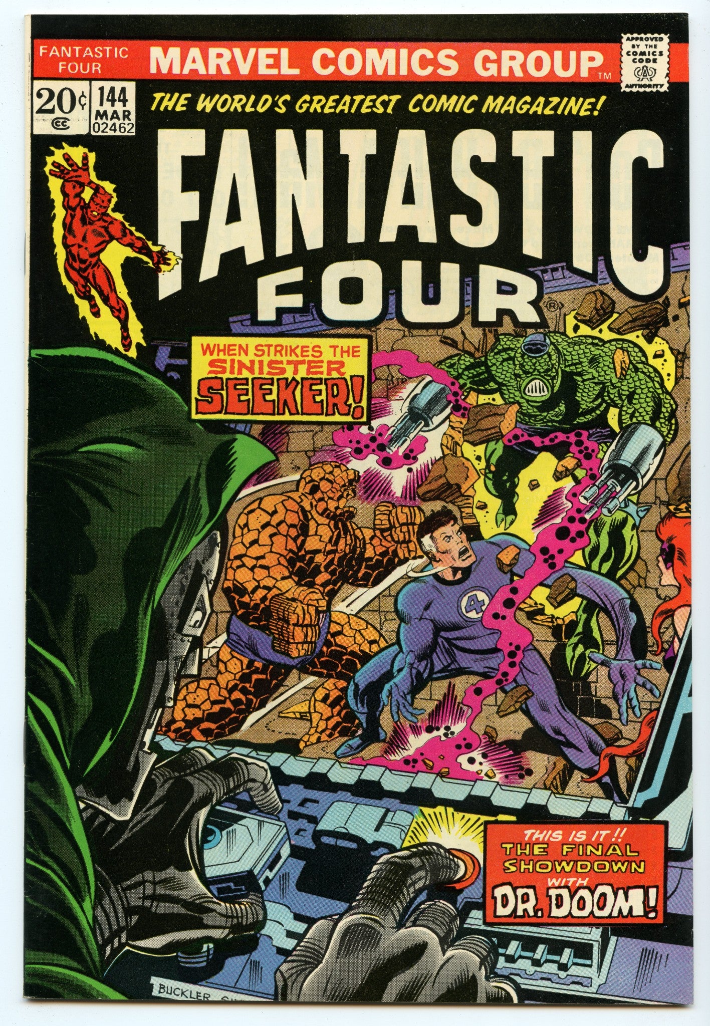 Fantastic Four 144 (Mar 1974) NM- (9.2)