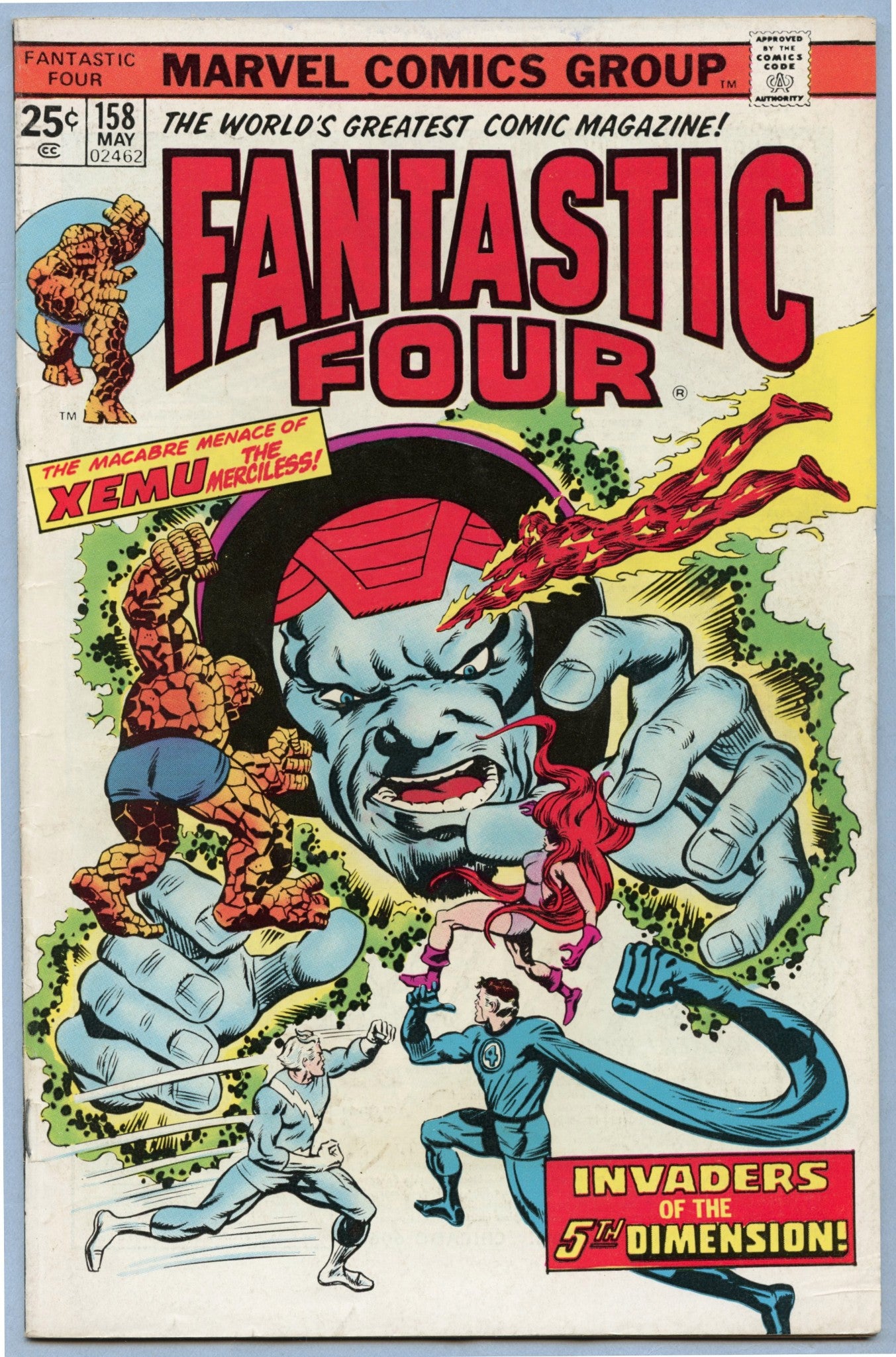 Fantastic Four 158 (May 1975) FI- (5.5)