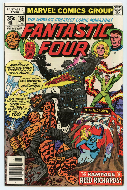 Fantastic Four 188 (Nov 1977) VF (8.0)