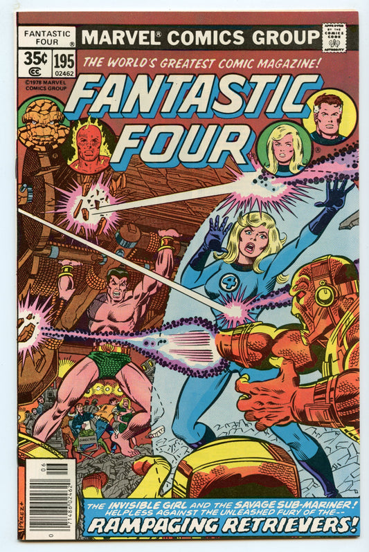 Fantastic Four 195 (Jun 1978) VF+ (8.5)