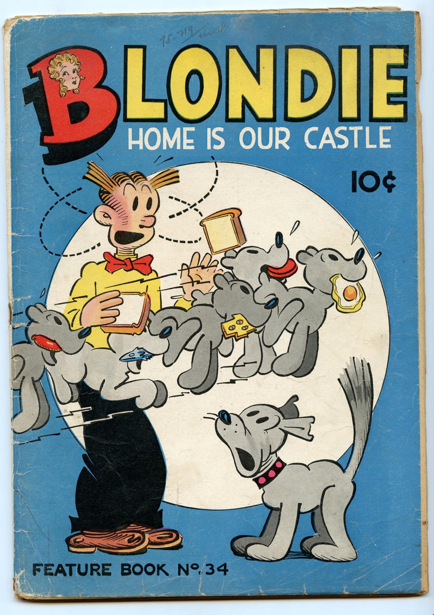 Feature Book 34 (1942) GD (2.0) - Blondie