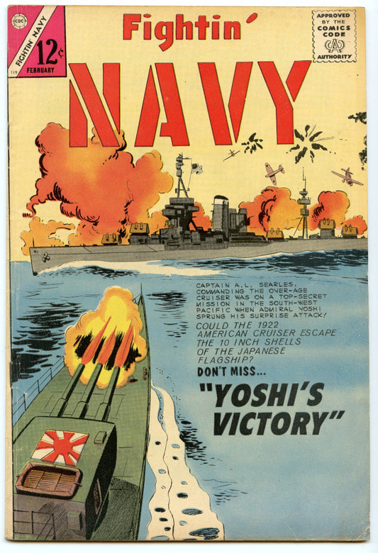 Fightin' Navy 119 (Feb 1965) VG+ (4.5)