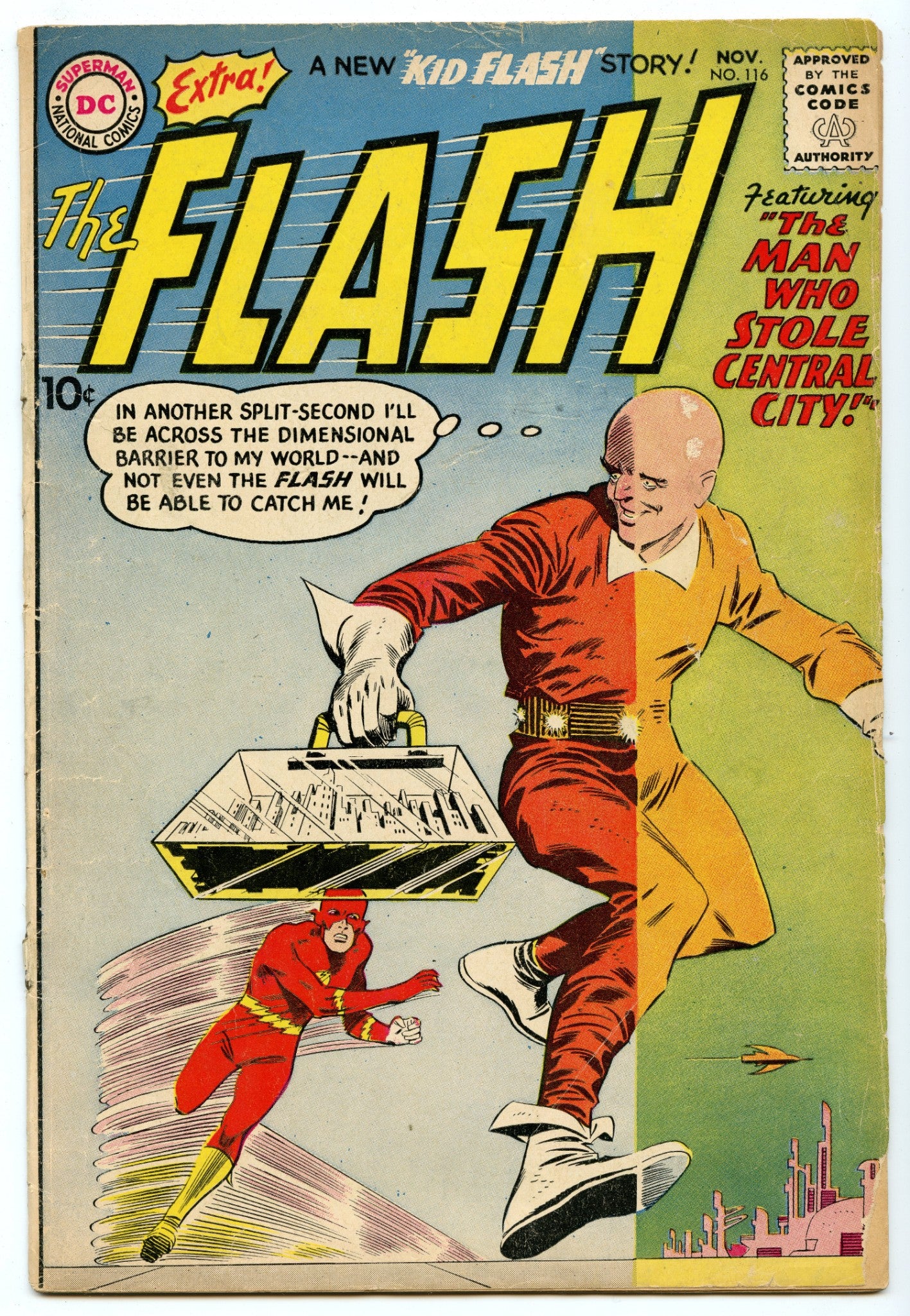 Flash 116 (Nov 1960) GD/VG (3.0)