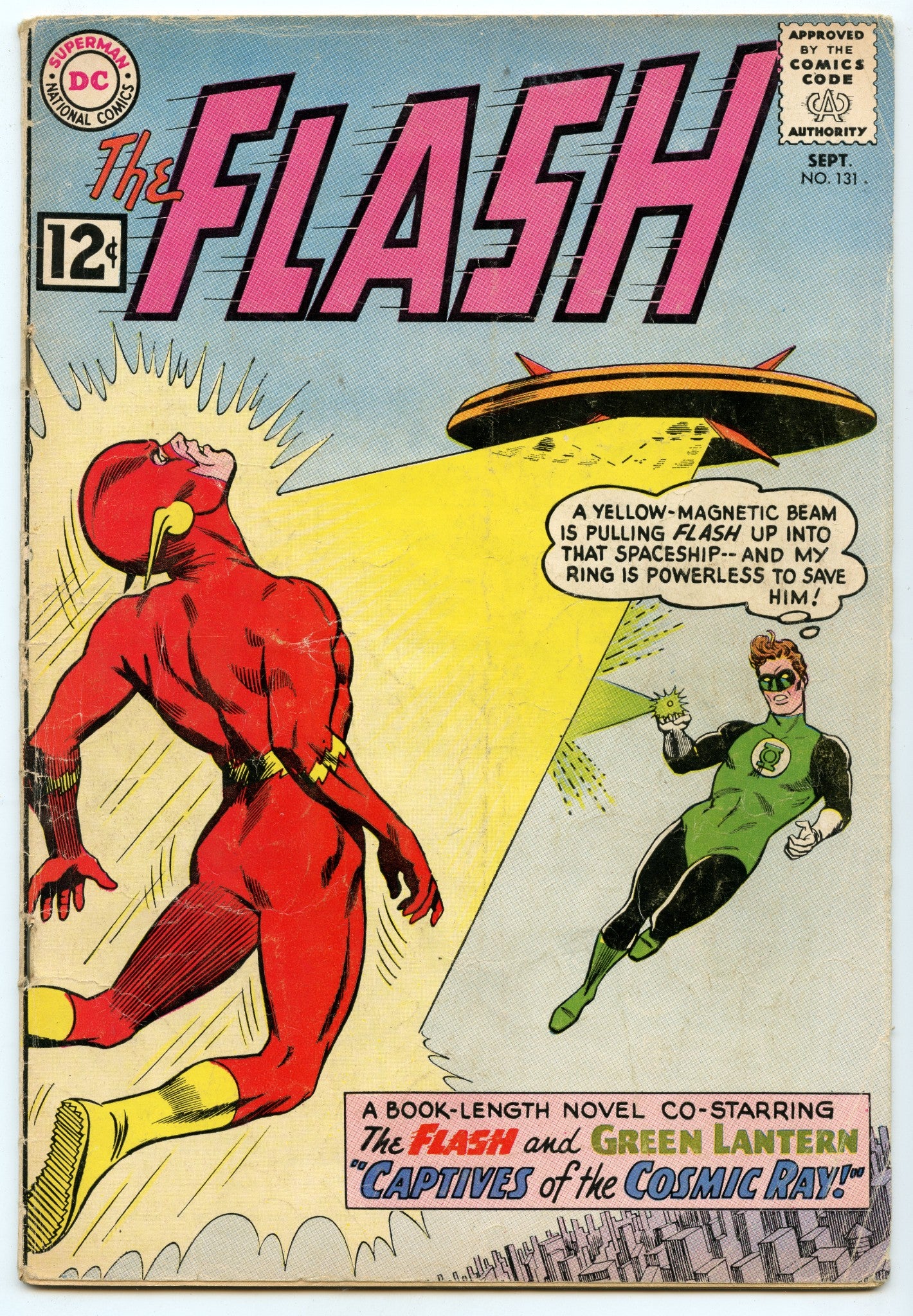 Flash 131 (Sep 1962) VG- (3.5)