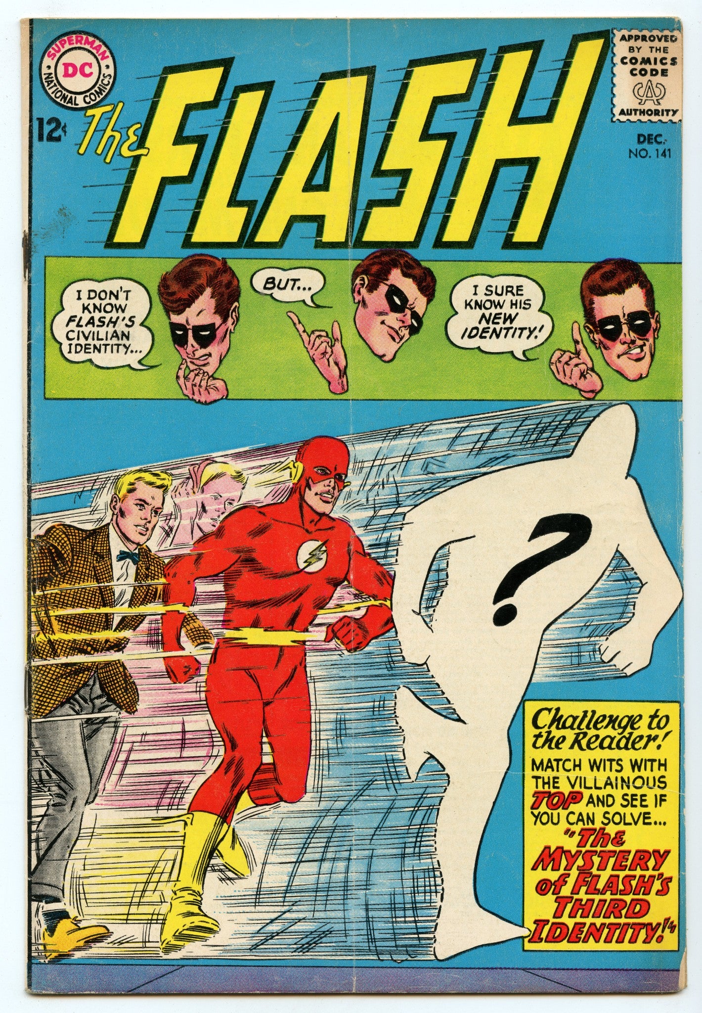 Flash 141 (Dec 1963) VG/FI (5.0)