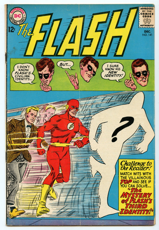 Flash 141 (Dec 1963) VG/FI (5.0)