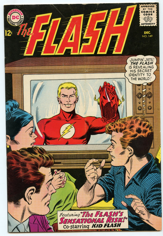 Flash 149 (Dec 1964) VG/FI (5.0)