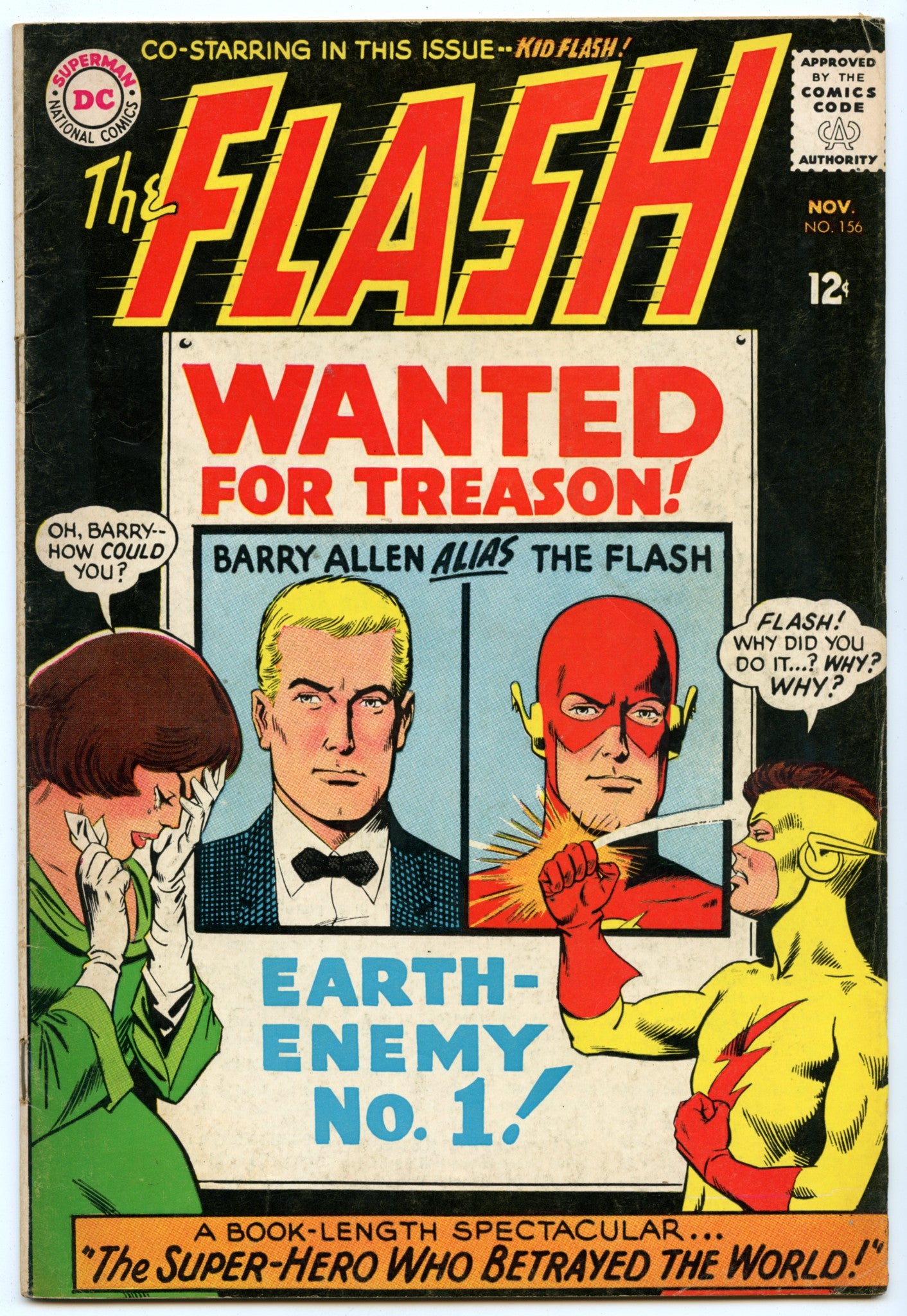 Flash 156 (Nov 1965) VG/FI (5.0)