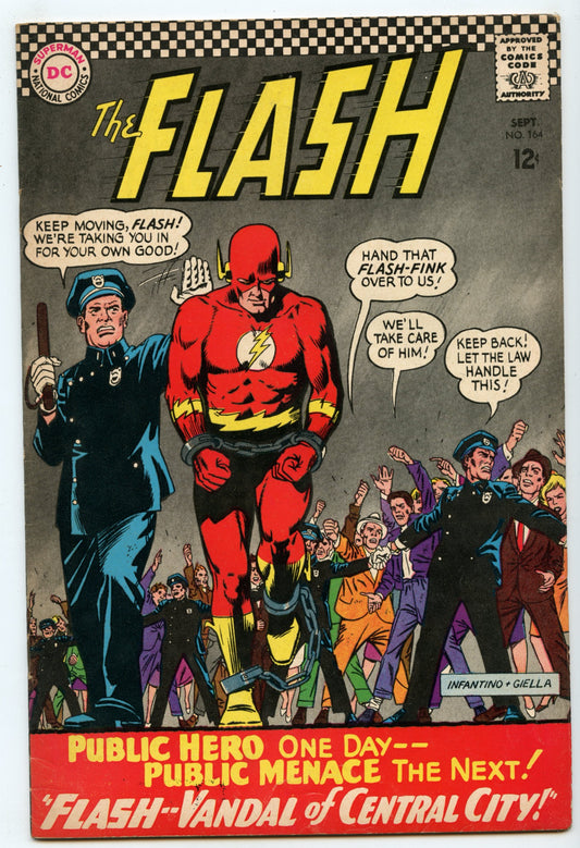 Flash 164 (Sep 1966) FI/VF (7.0)