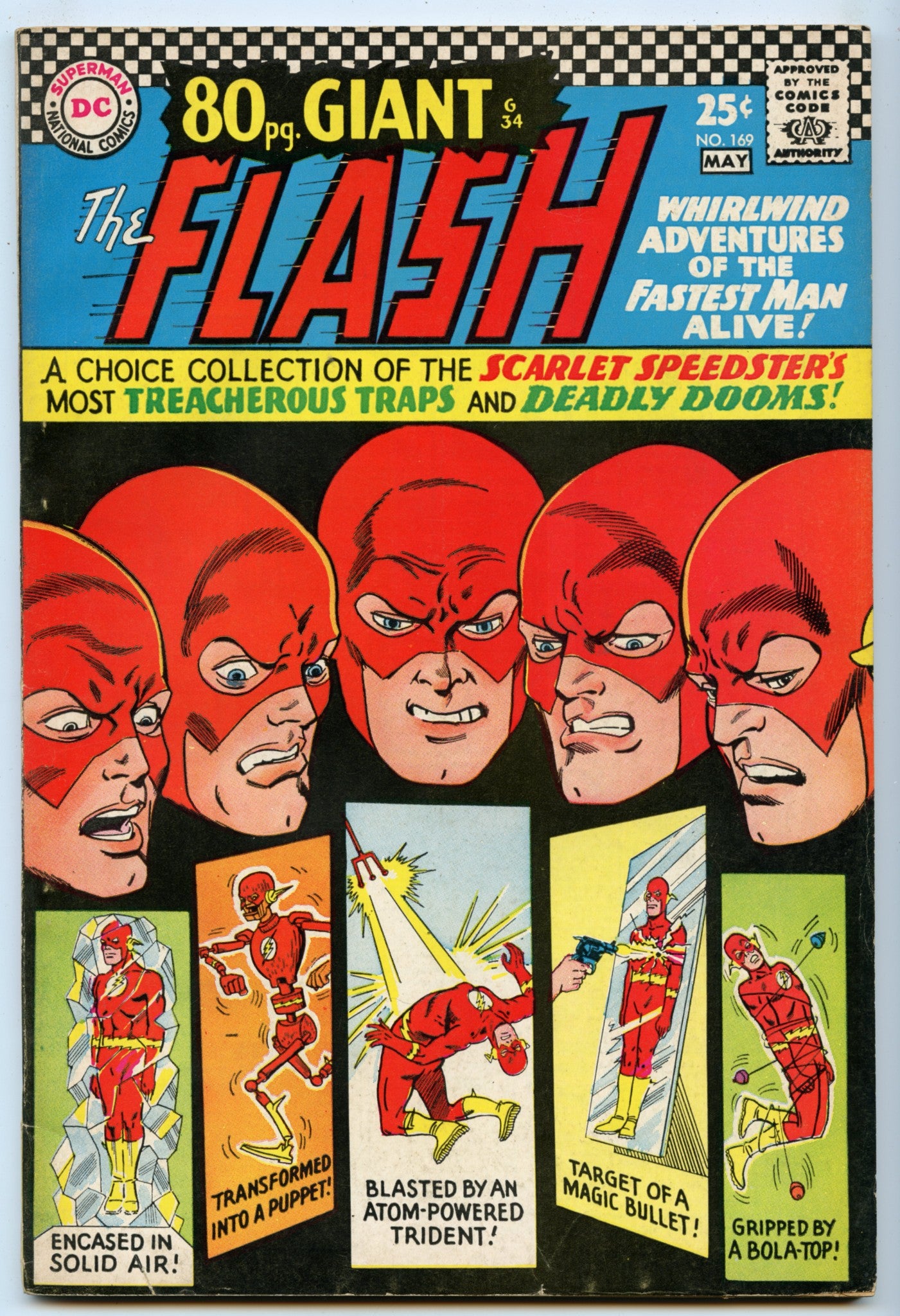 Flash 169 (Apr 1967) FI/VF (7.0)