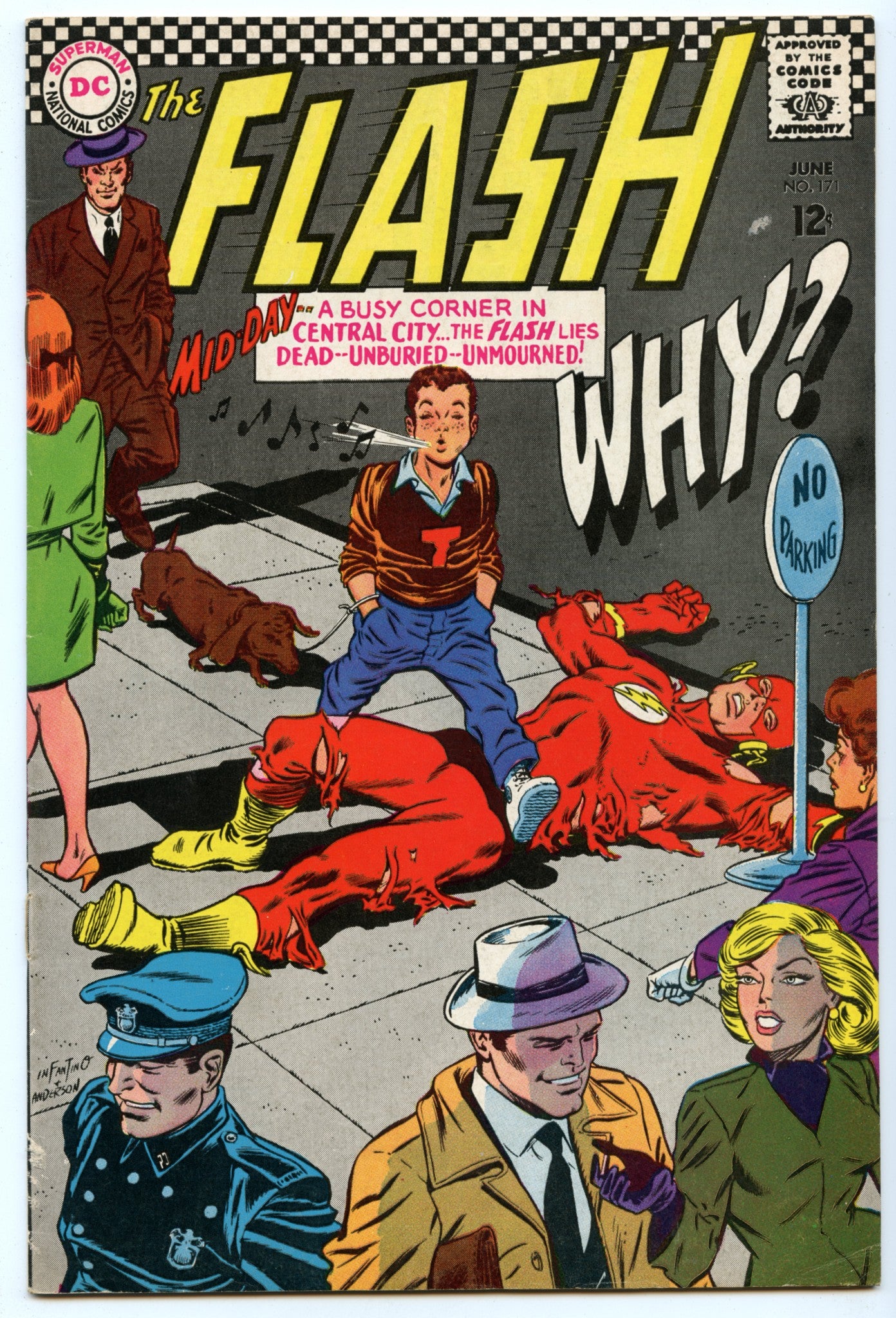 Flash 171 (Jun 1967) VG+ (4.5)