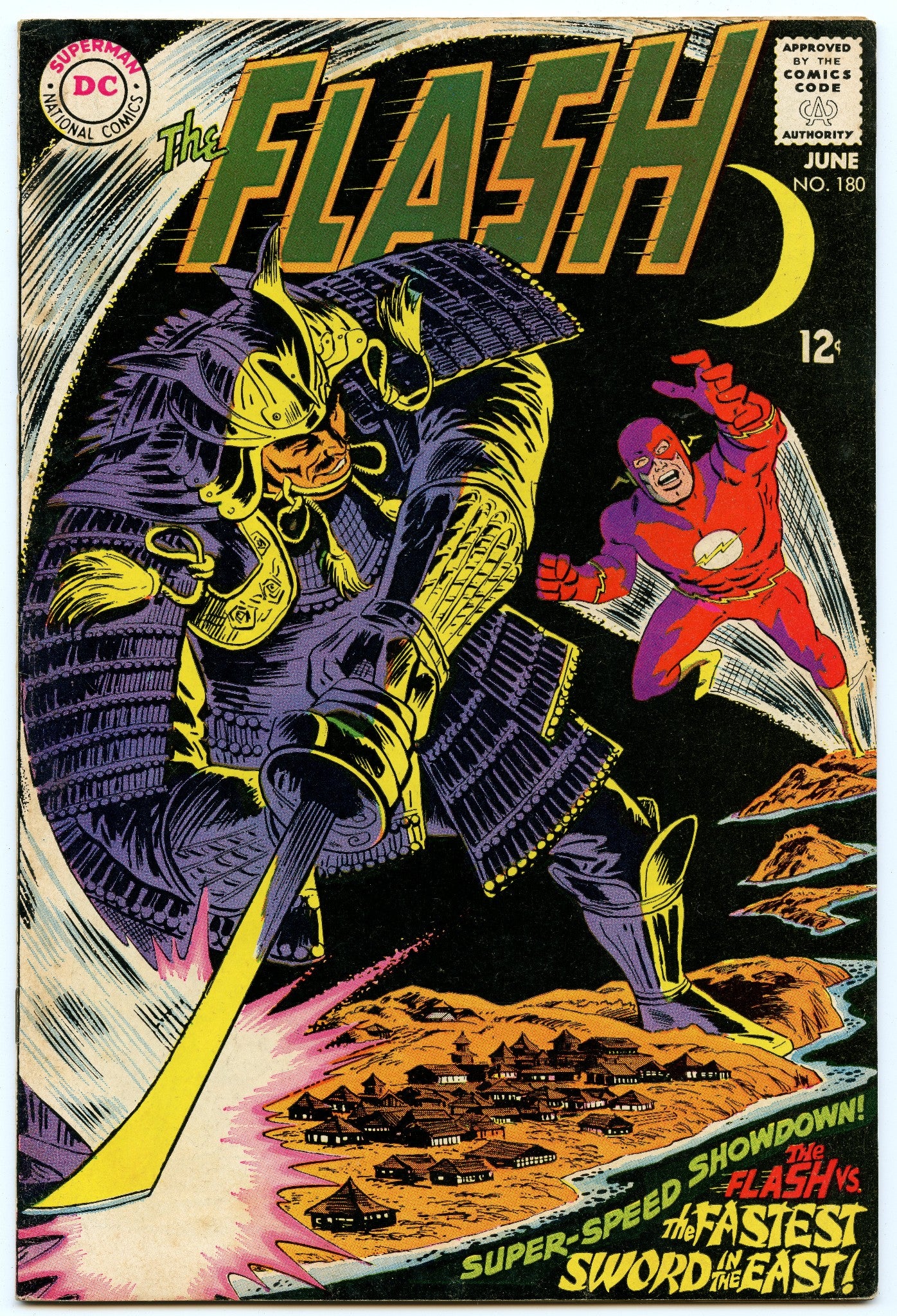 Flash 180 (Jun 1968) VG-FI (5.0)