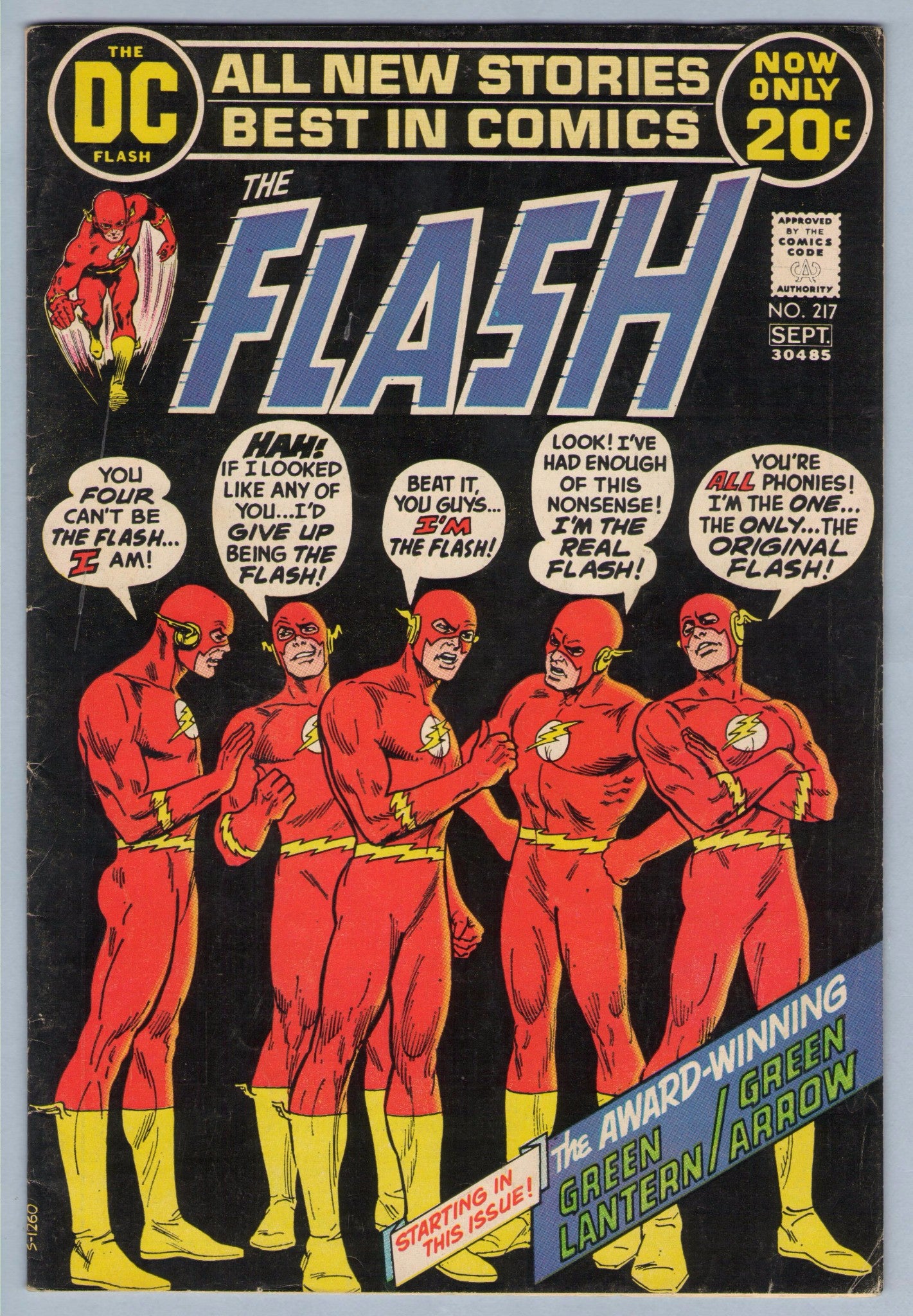 Flash 217 (Sep 1972) VG-FI (5.0)