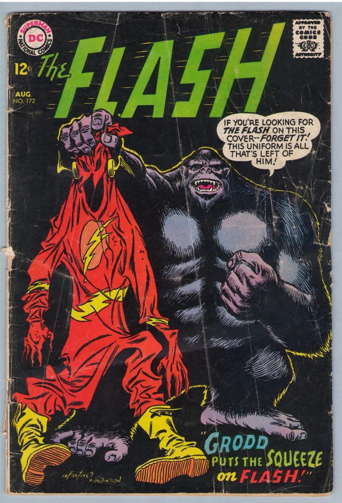 Flash 172 (Aug 1967) GD-VG (3.0)