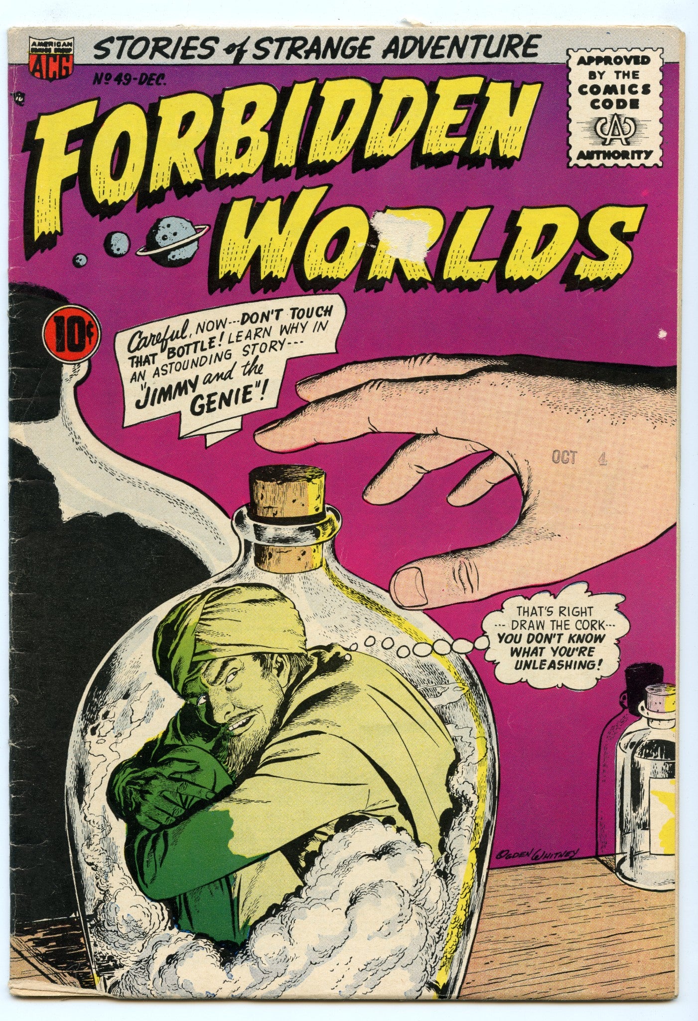 Forbidden Worlds 49 (Dec 1956) VG+ (4.5)