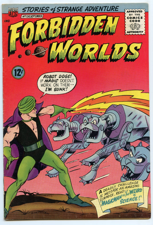 Forbidden Worlds 130 (Sep 1965) FI (6.0)