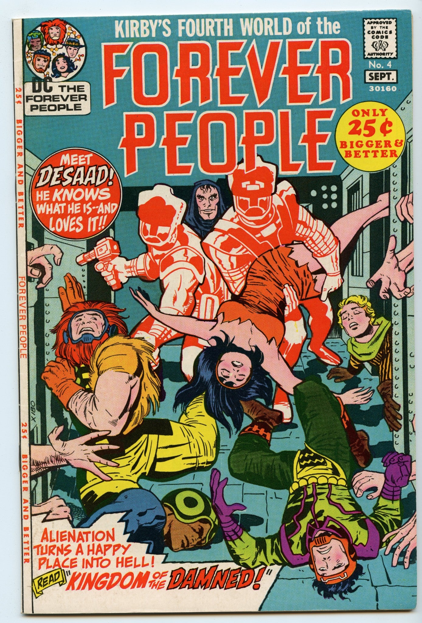 Forever People 4 (Sep 1971) VF (8.0)