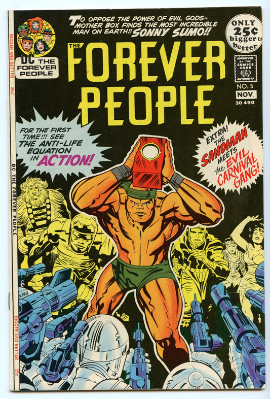 Forever People 5 (Nov 1971) VF (8.0)