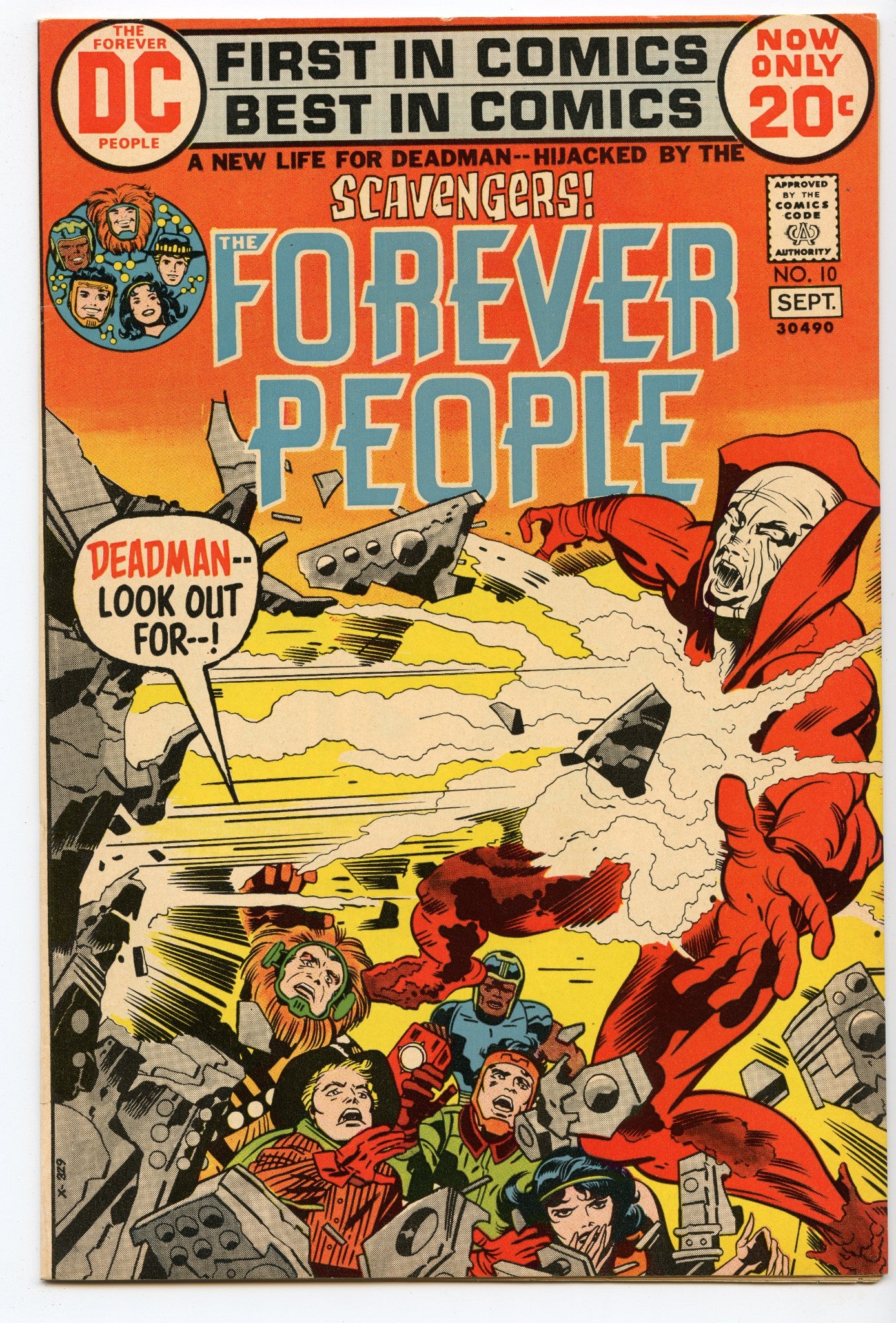 Forever People 10 (Sep 1972) VF (8.0)