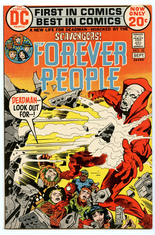 Forever People 10 (Sep 1972) NM- (9.2)