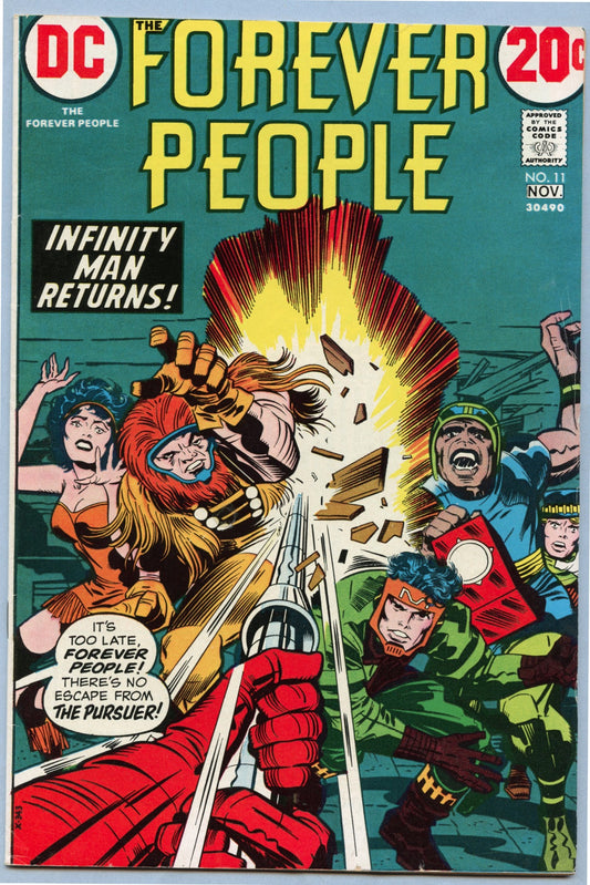 Forever People 11 (Nov 1972) FI (6.0)